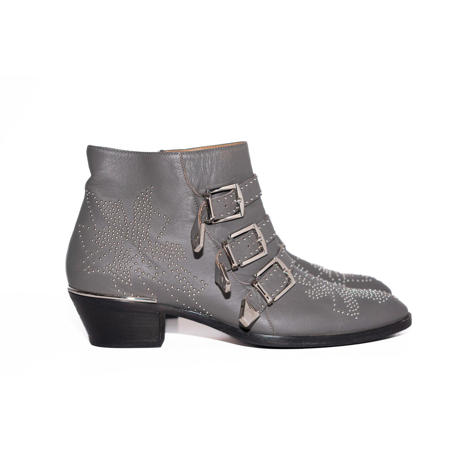 Pre-Owned Chloé Susanna Ankle Boots (41)