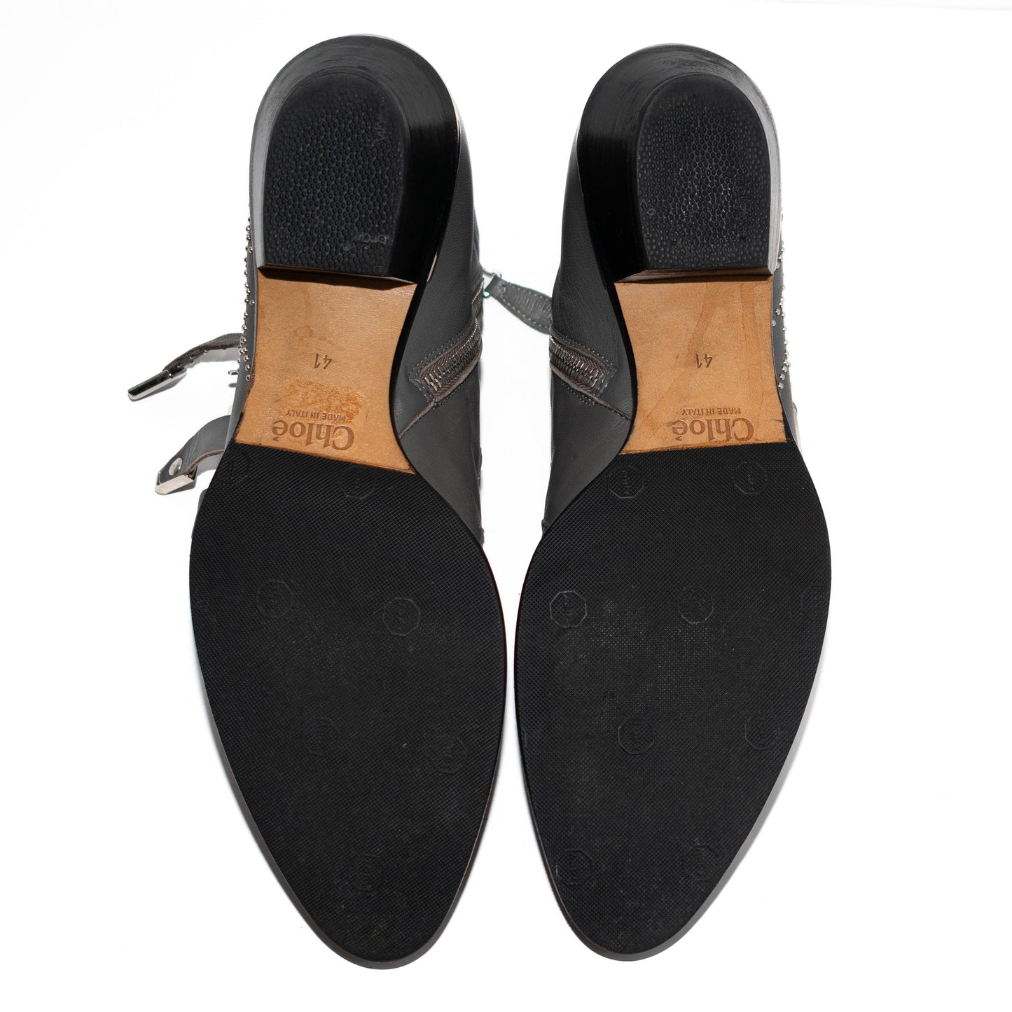 Pre-Owned Chloé Susanna Ankle Boots (41)