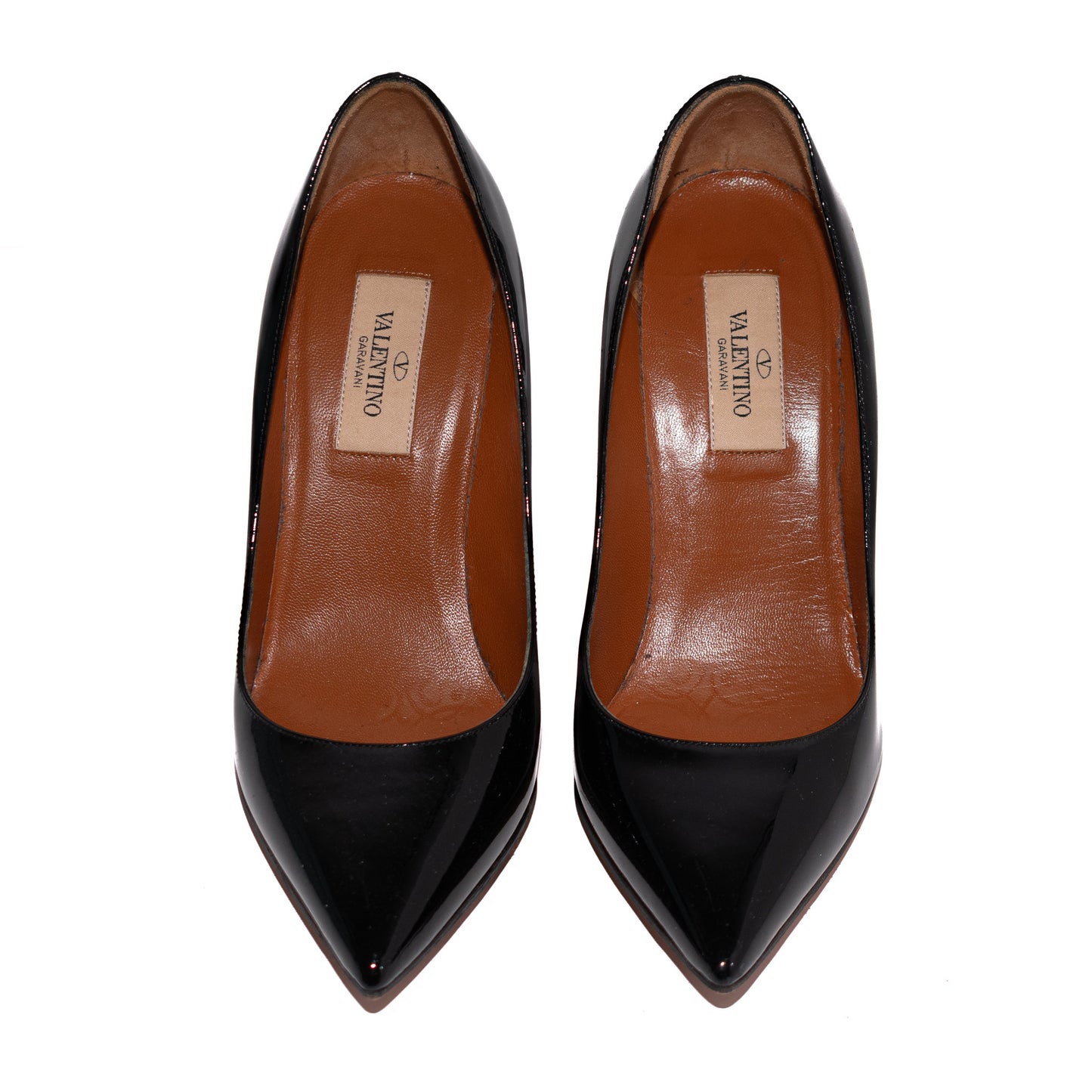 Pre-Owned Valentino Patent Leather Pumps (36)
