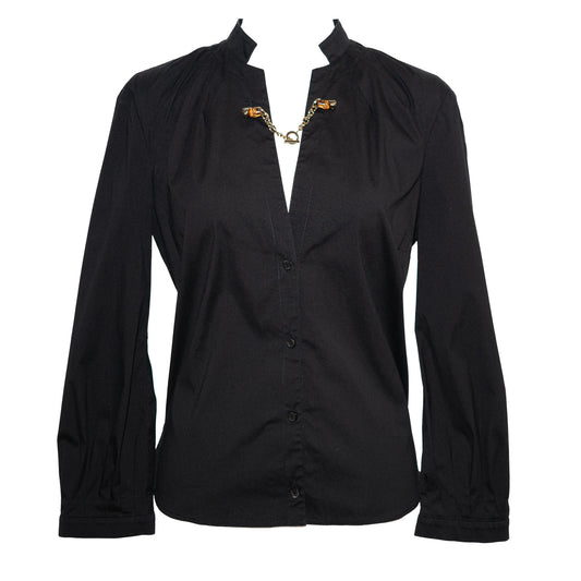 Pre-Owned GUCCI Chainlink Blouse (46)