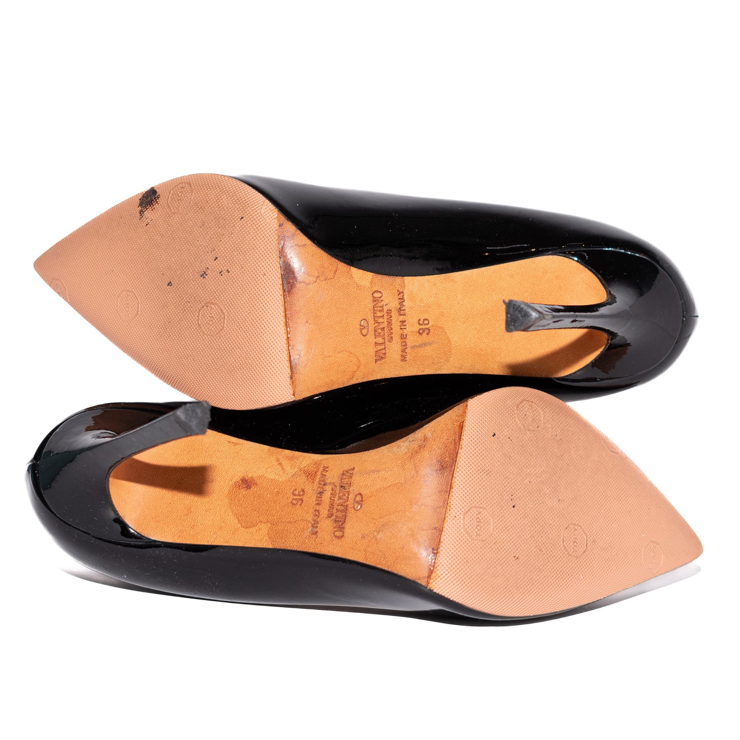 Pre-Owned Valentino Patent Leather Pumps (36)