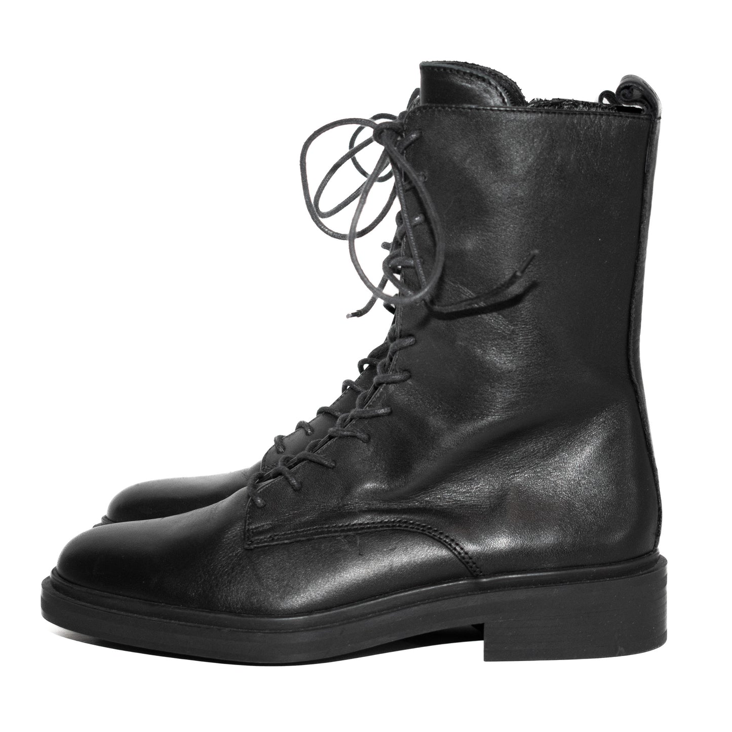 Pre-Owned Massimo Dutti Combat Boots (39)