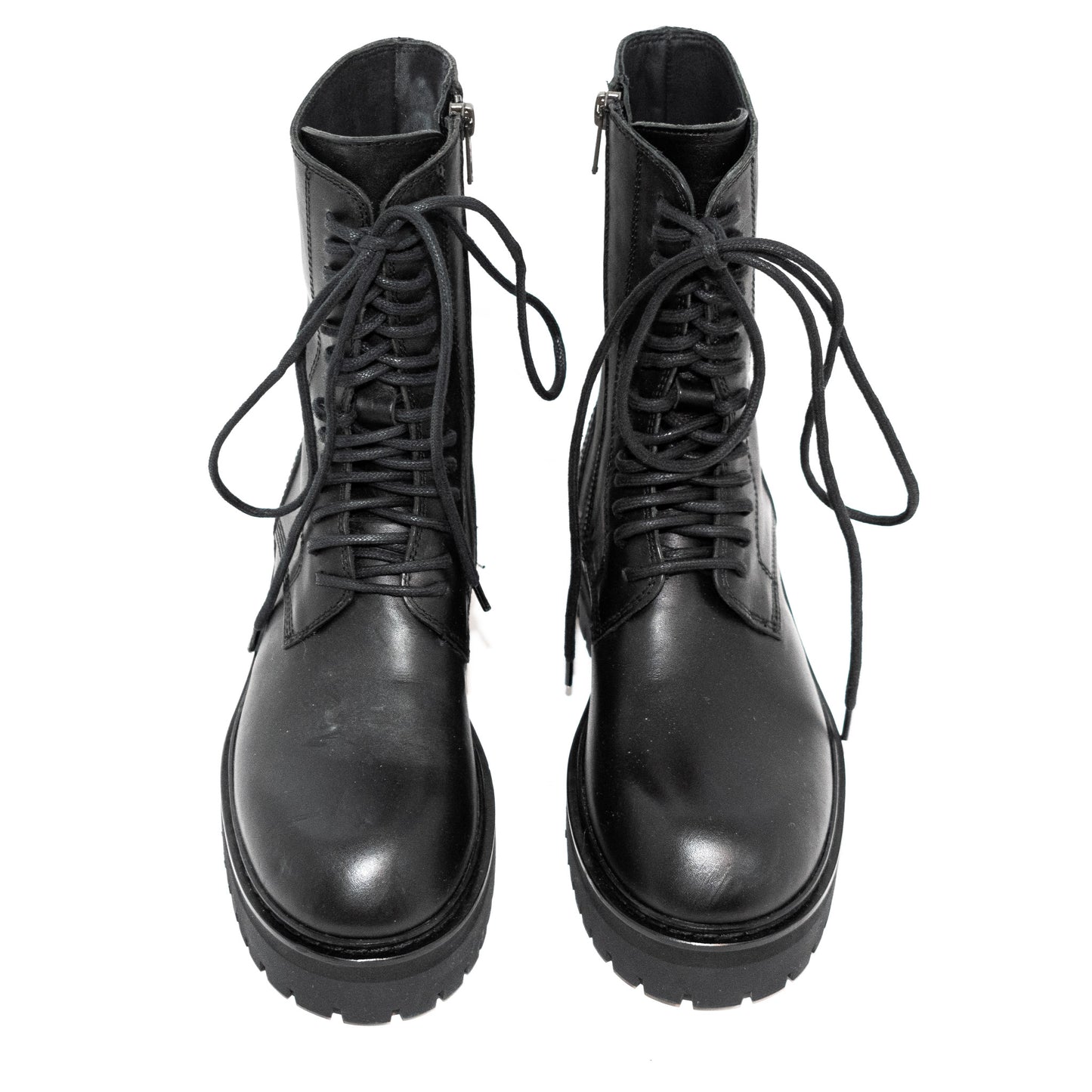 Pre-Owned Ann Demeulemeester Leather Boots (36.5)