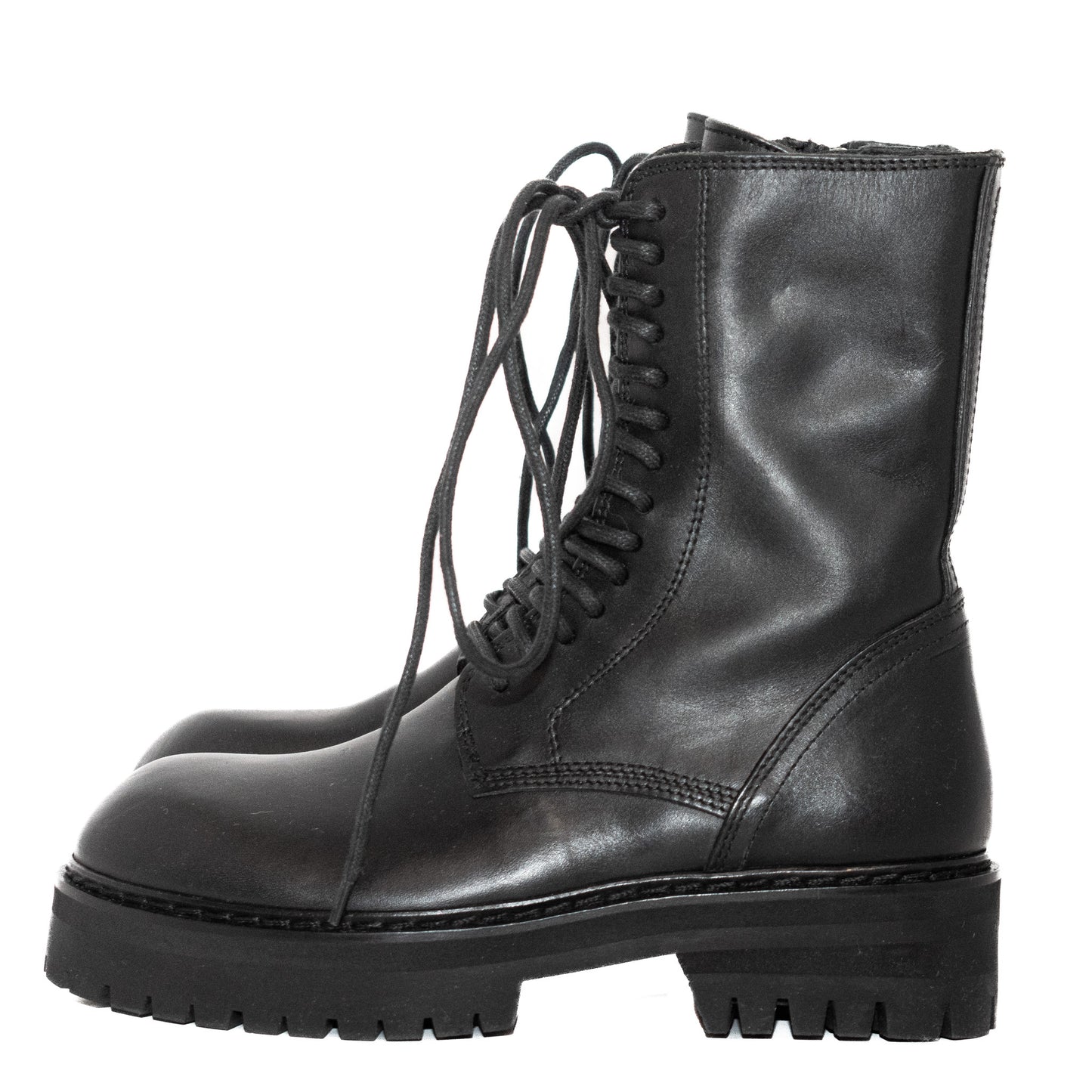 Pre-Owned Ann Demeulemeester Leather Boots (36.5)