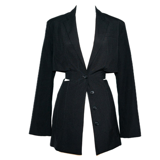 Pre-Owned Jacquemus Le Splash Cut-Out Blazer (34)