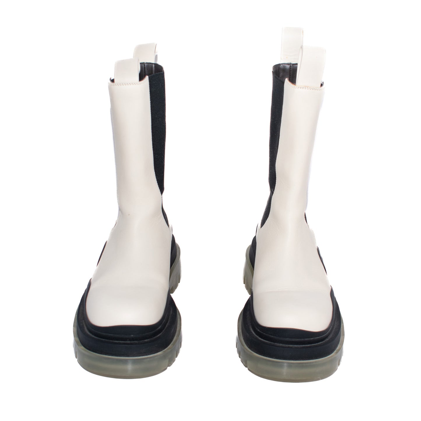 Pre-Owned Bottega Veneta Tire Boots (36.5)