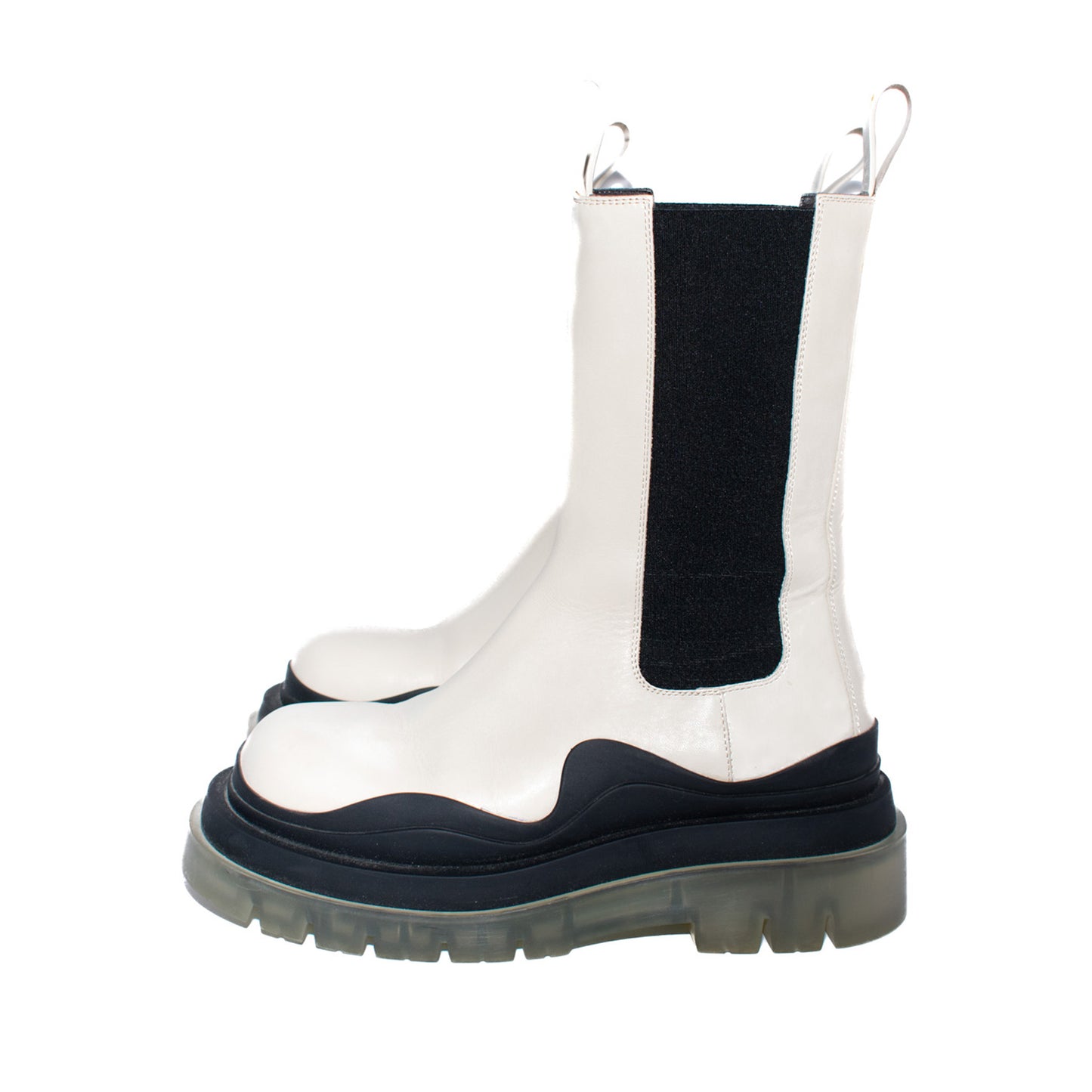 Pre-Owned Bottega Veneta Tire Boots (36.5)