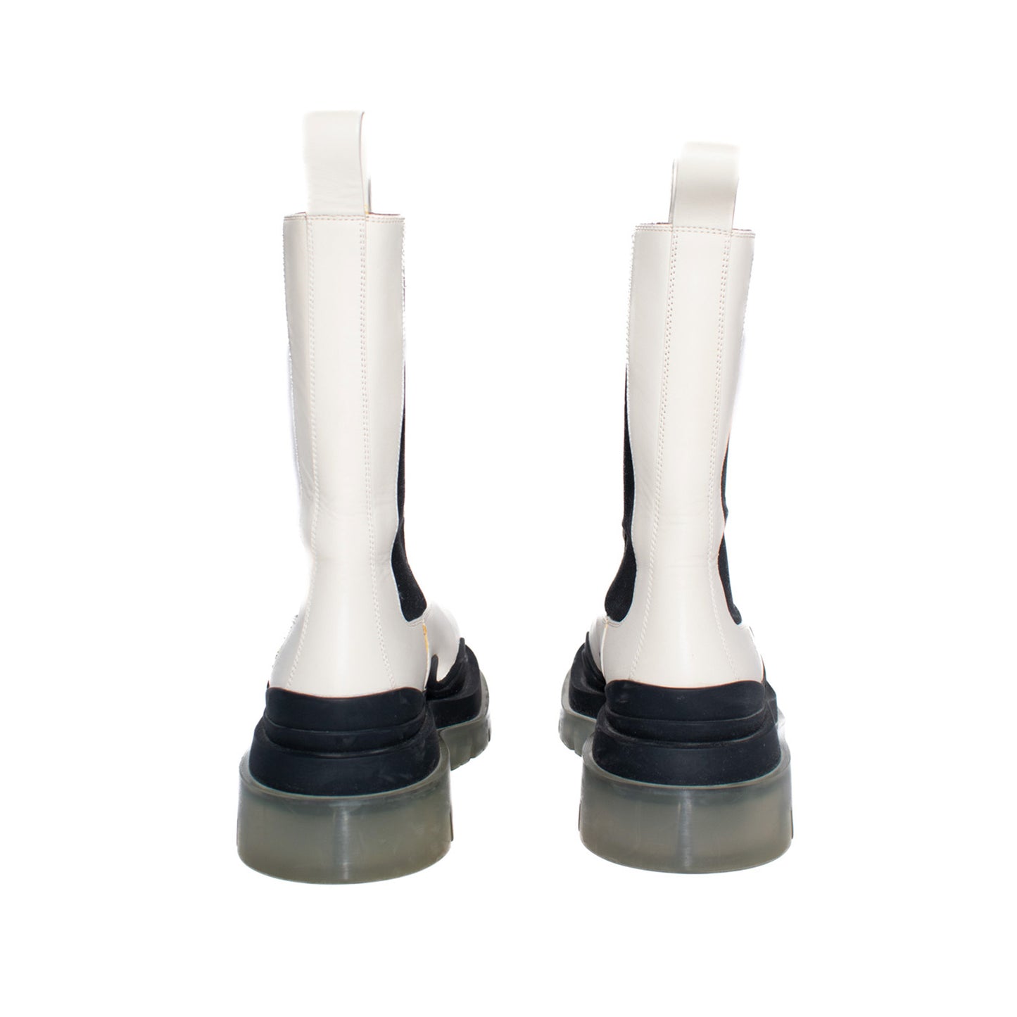 Pre-Owned Bottega Veneta Tire Boots (36.5)