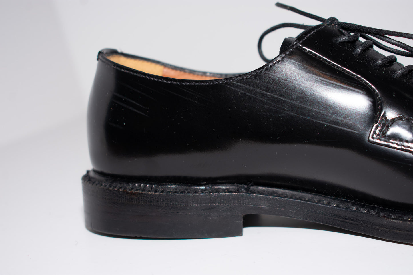 Pre-Owned Church Lace Up Leather Loafers (36)