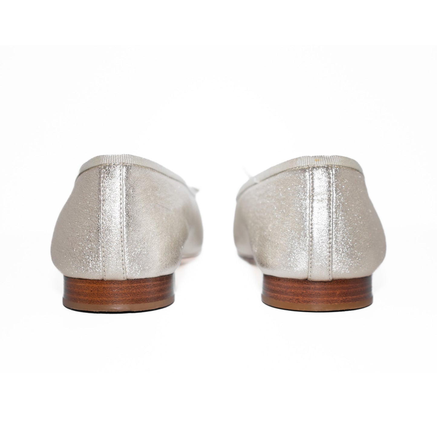 Pre-Owned Chanel Cap Toe Ballerina Flats (37)