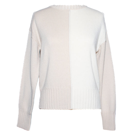 Pre-Owned Lorenzo Antonazzi Two-Tone Sweater (40)