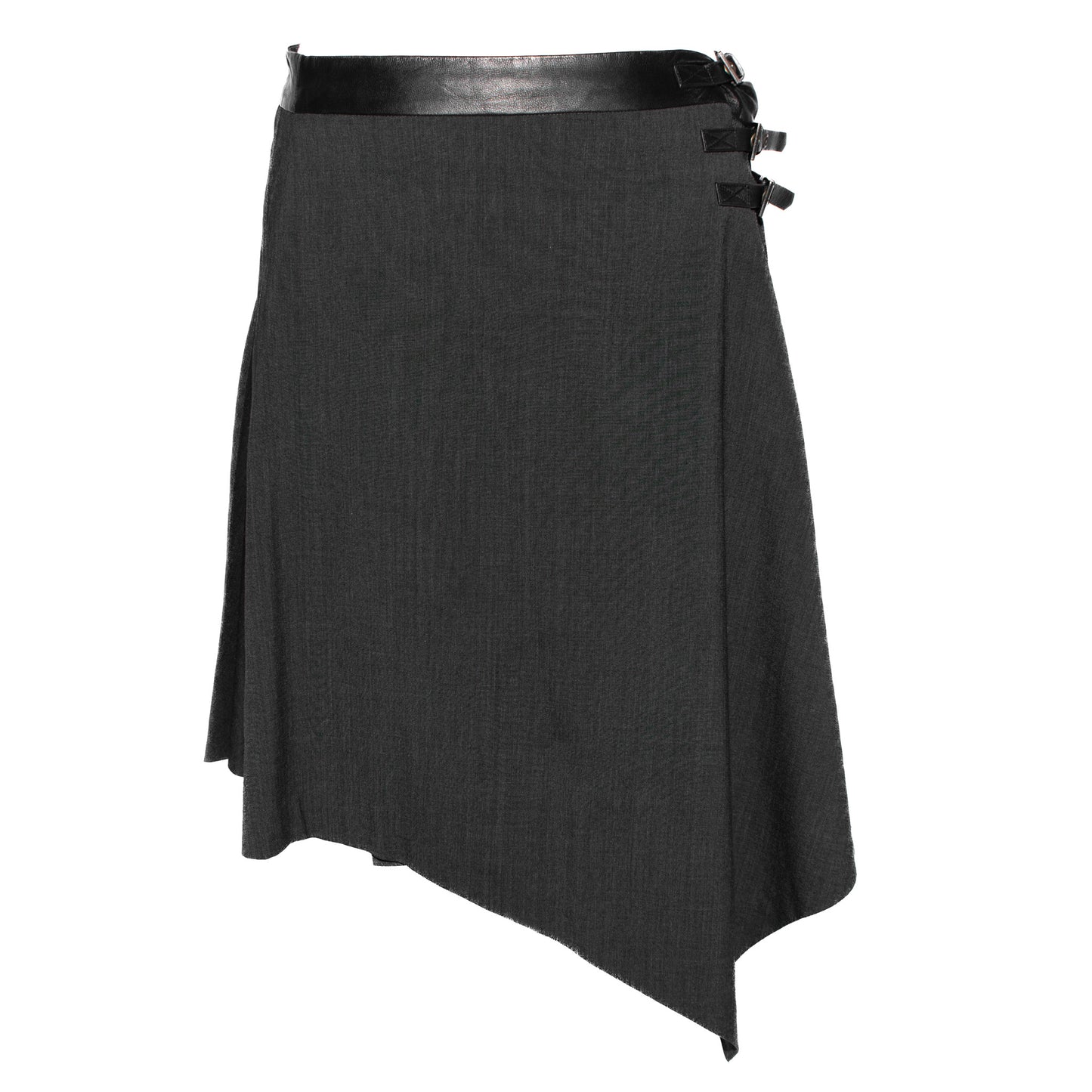 Pre-Owned Alexander McQueen Pleated Skirt (45)