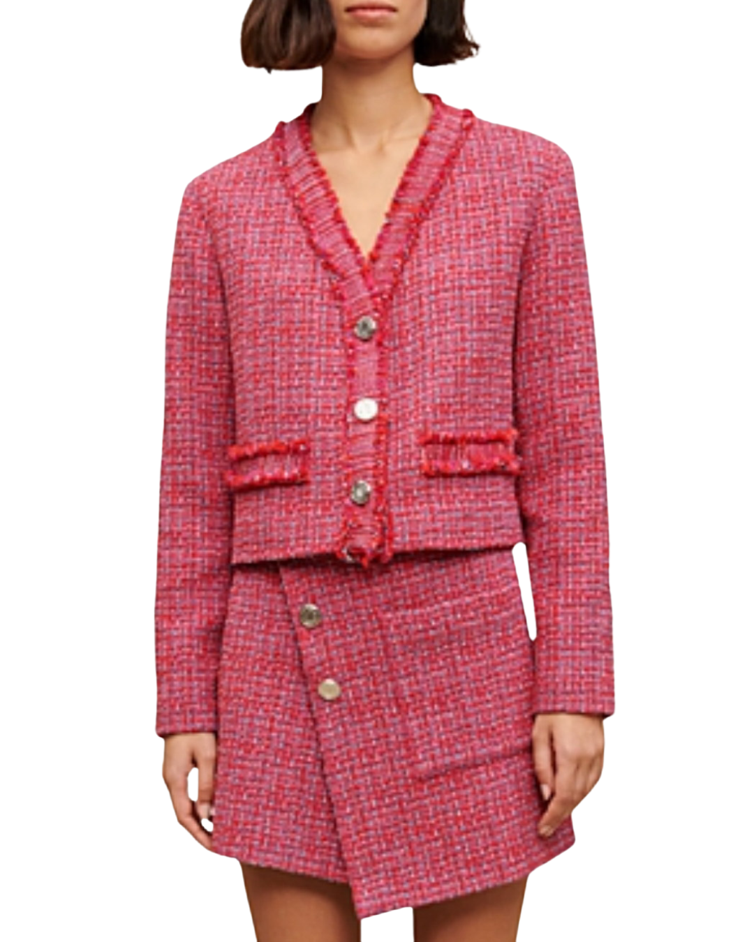 Maje Tweed Jacket Blazer