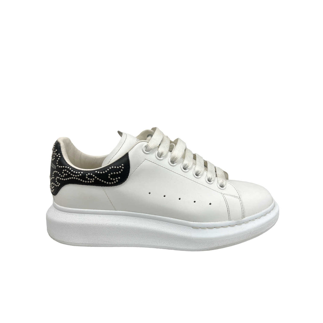 alexander mcqueen studded mens oversized sneakers right outer side view