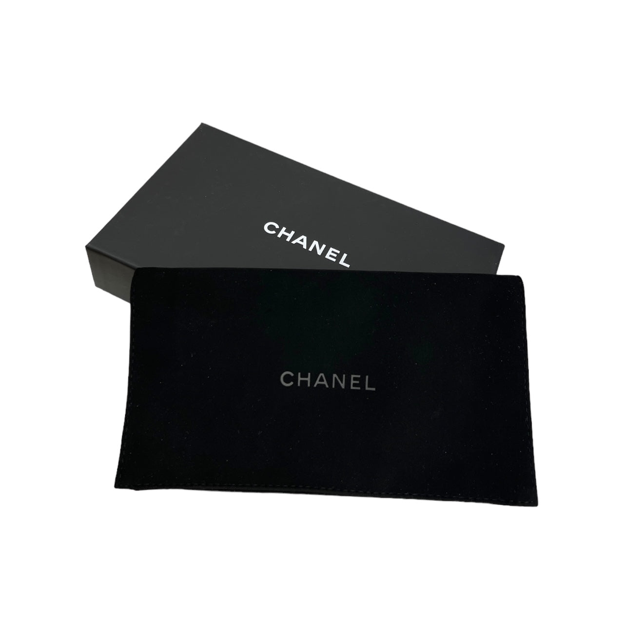 chanel long beaded necklace box and dustbag packaging