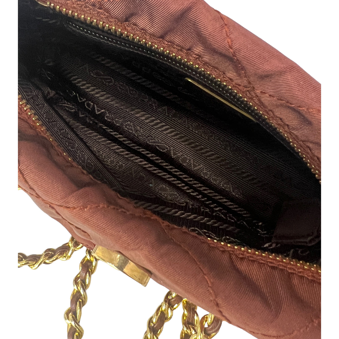 Prada Quilted Nylon Crossbody Bag