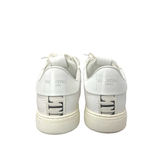 valentino mens vl7n white leather sneaker pair heel view