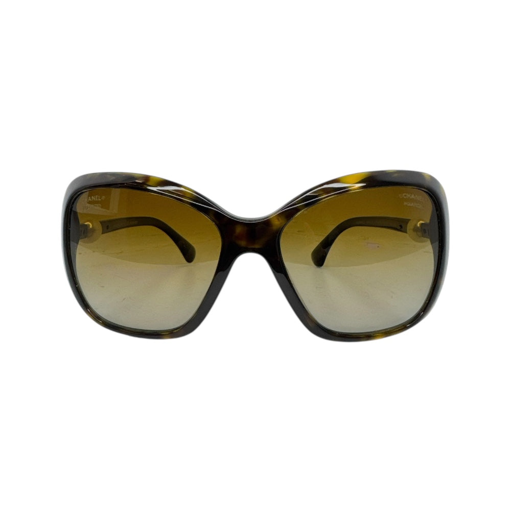 Chanel Pearl Polarized Sunglasses 5303-H c.714/S9 Tortoise